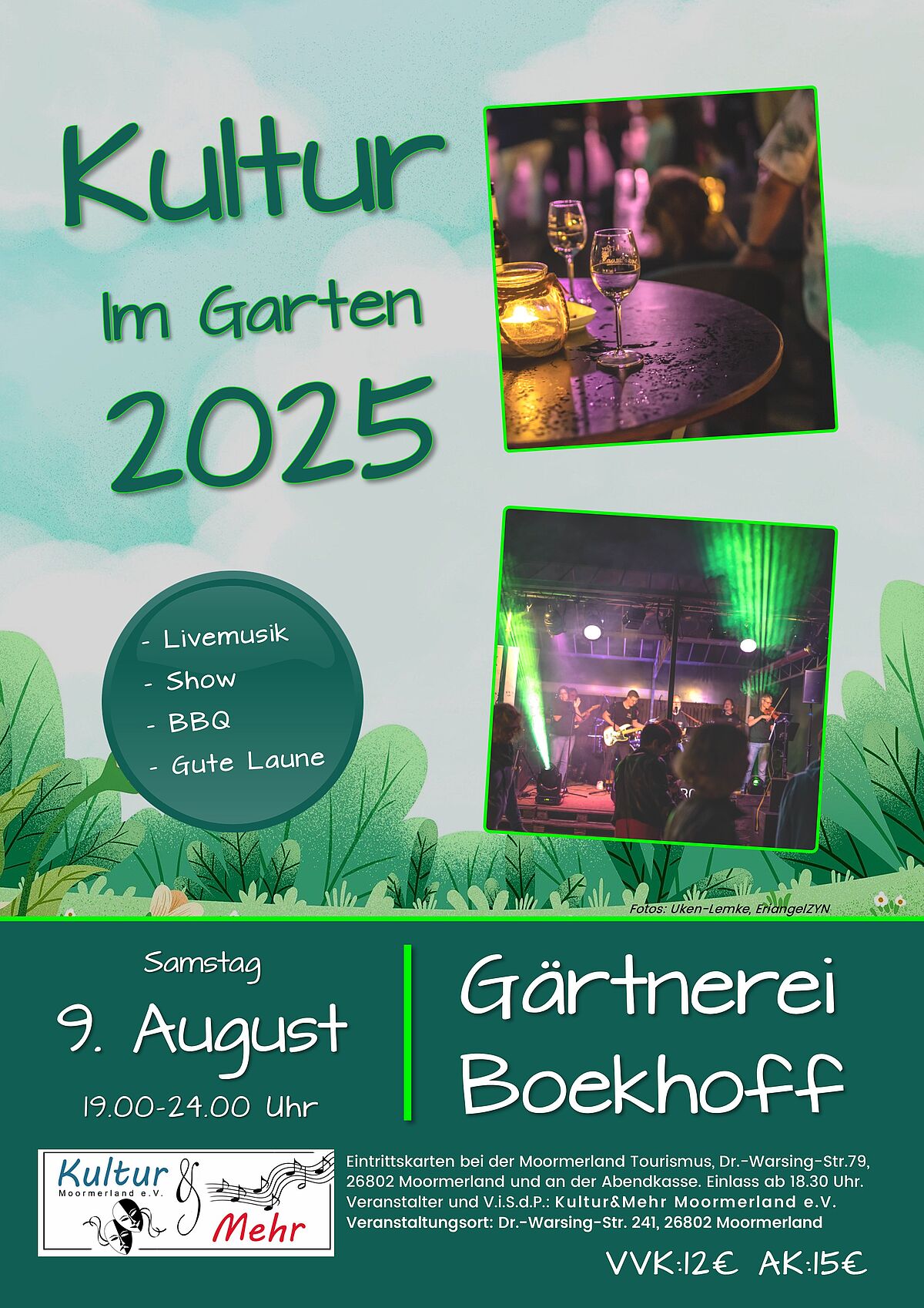 Kultur im Garten 2025